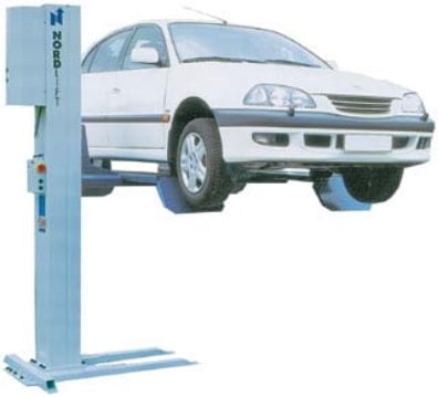 Nordlift enpelarlyft/1-pelarlyft