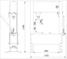 AC P40EH1 hydraulpress