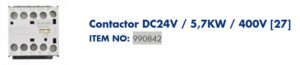 Nussbaum Kontaktor 24VDC
