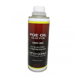 Elke POE ISO 80 kompressorolja för elektriska kompressorer 250ml R1234yf