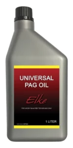Elke Universal PAG ISO 68 kompressorolja, med UV-färgämne, R-134a 1L