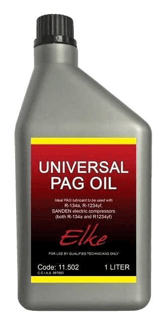 Elke Universal PAG kompressorolja, för R-134a, R-1234yf och Sanden kompressorer.