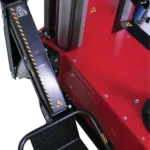 Röd Rotary däckmaskin
